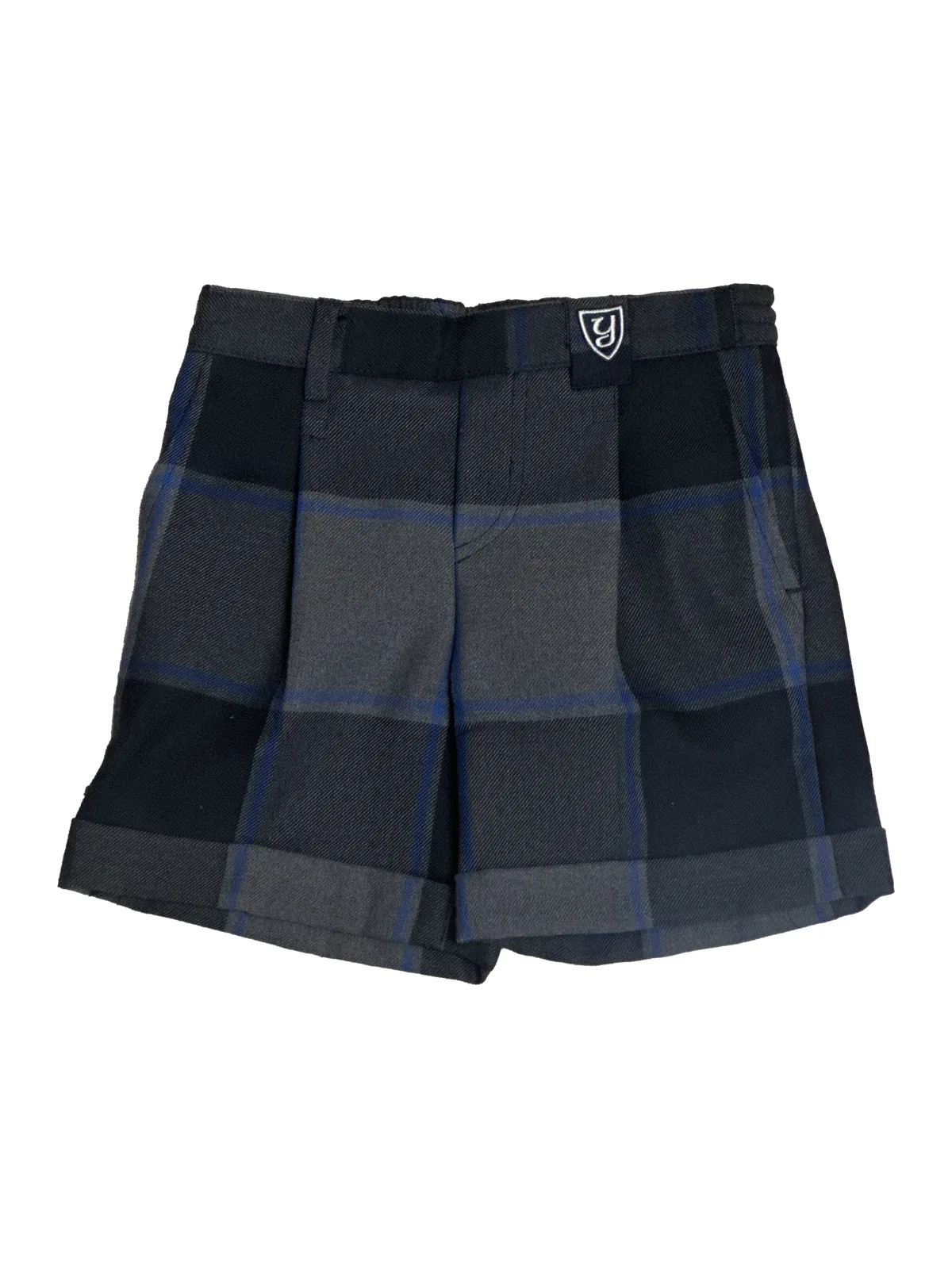Pantalón corto de cuadros