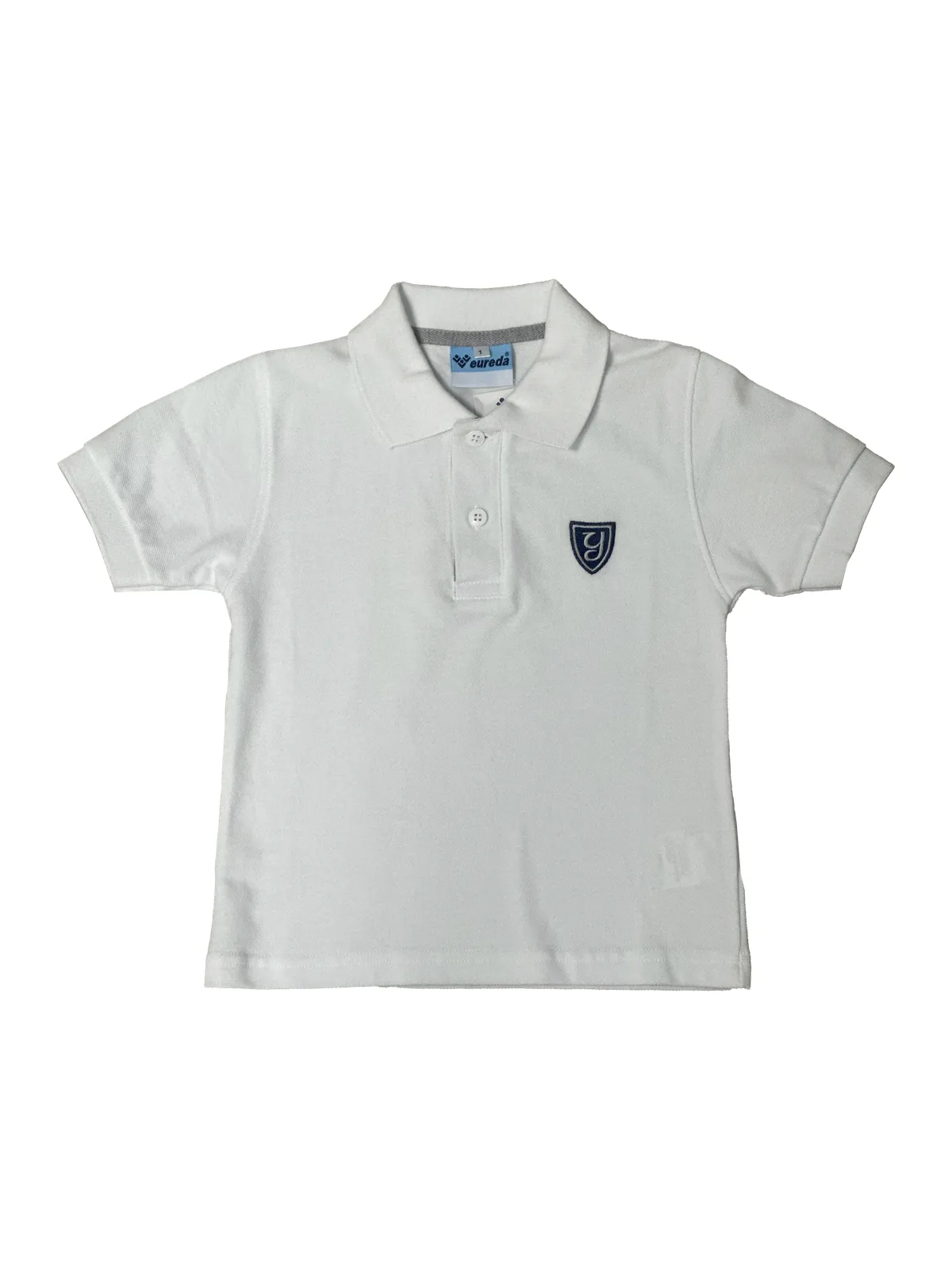 Polo de uniforme de manga corta