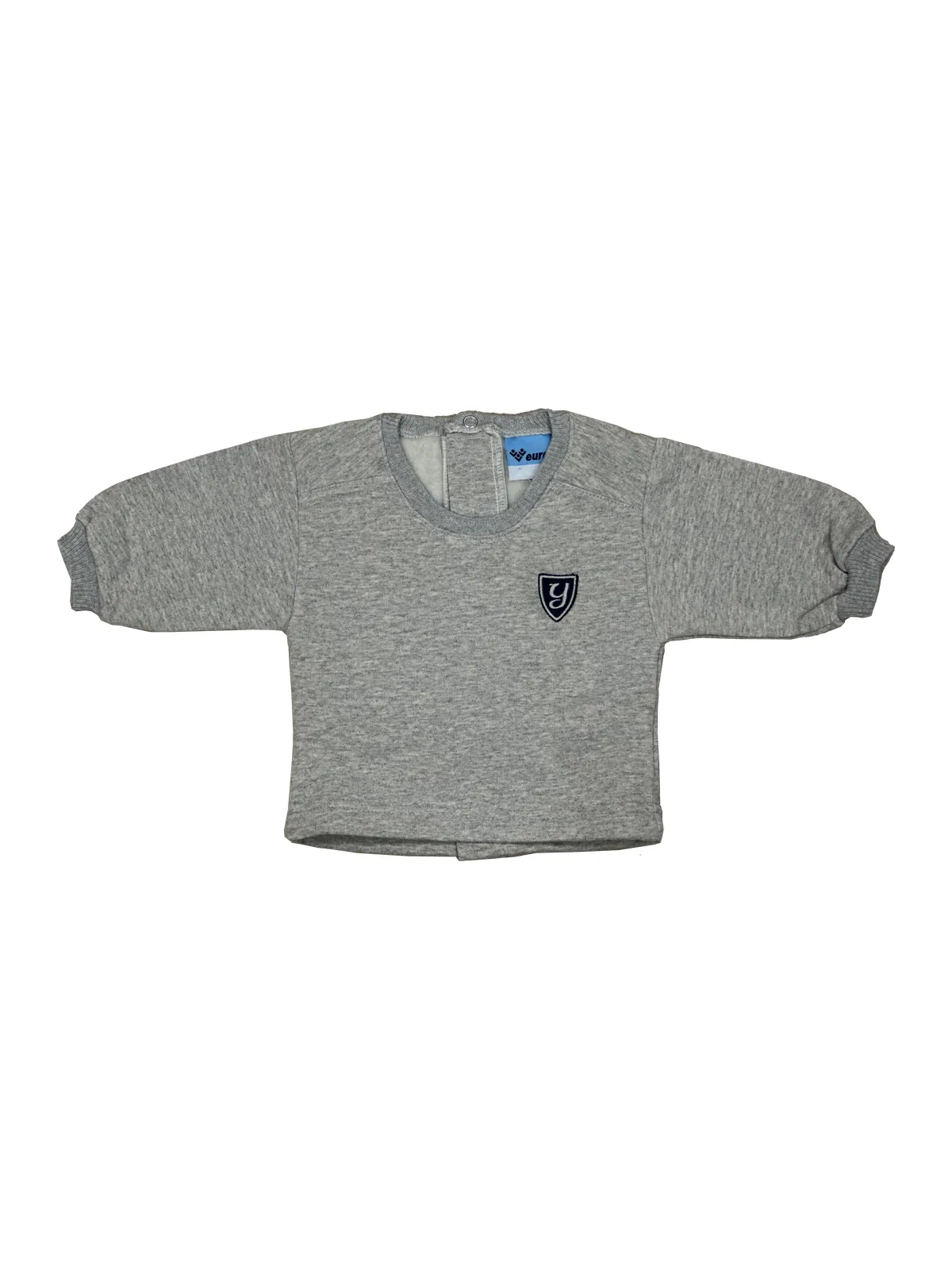 Sudadera de bebé gris